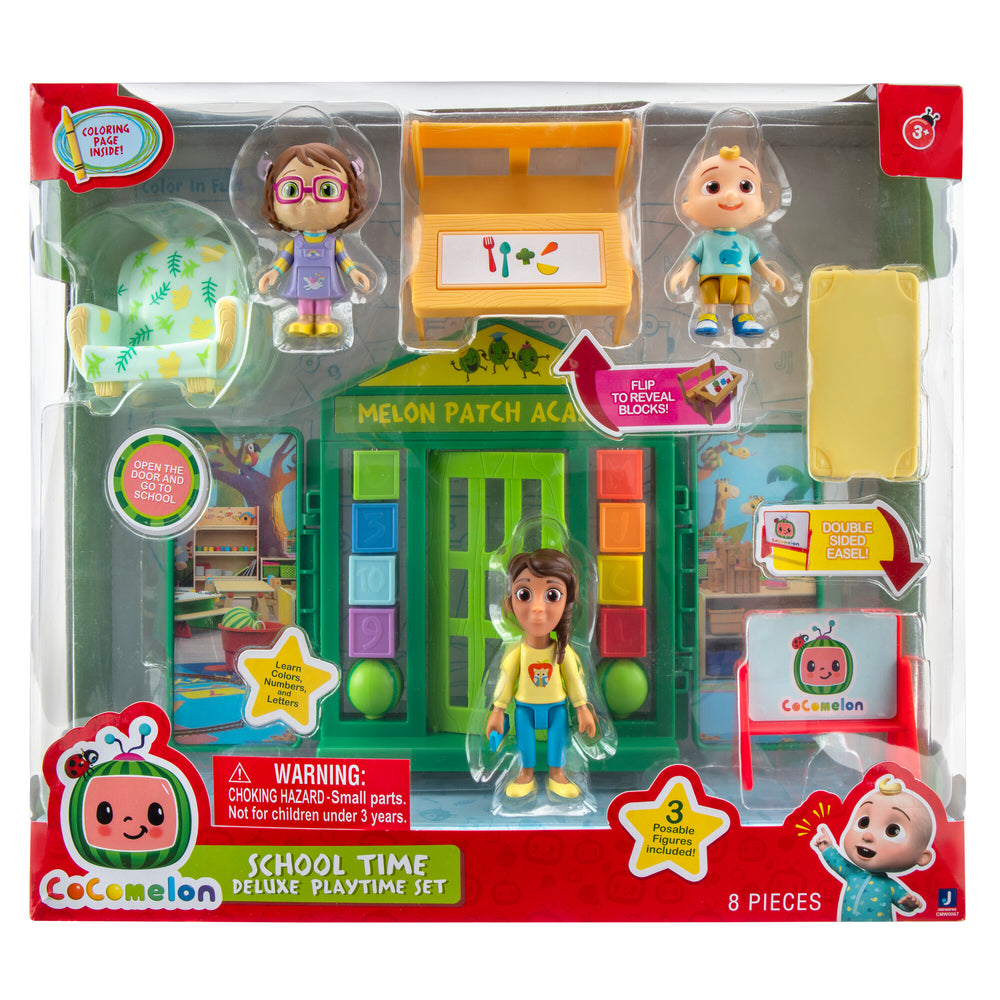 COCOMELON DELUXE SCHOOLTIME PLAYTIME SET Default Title