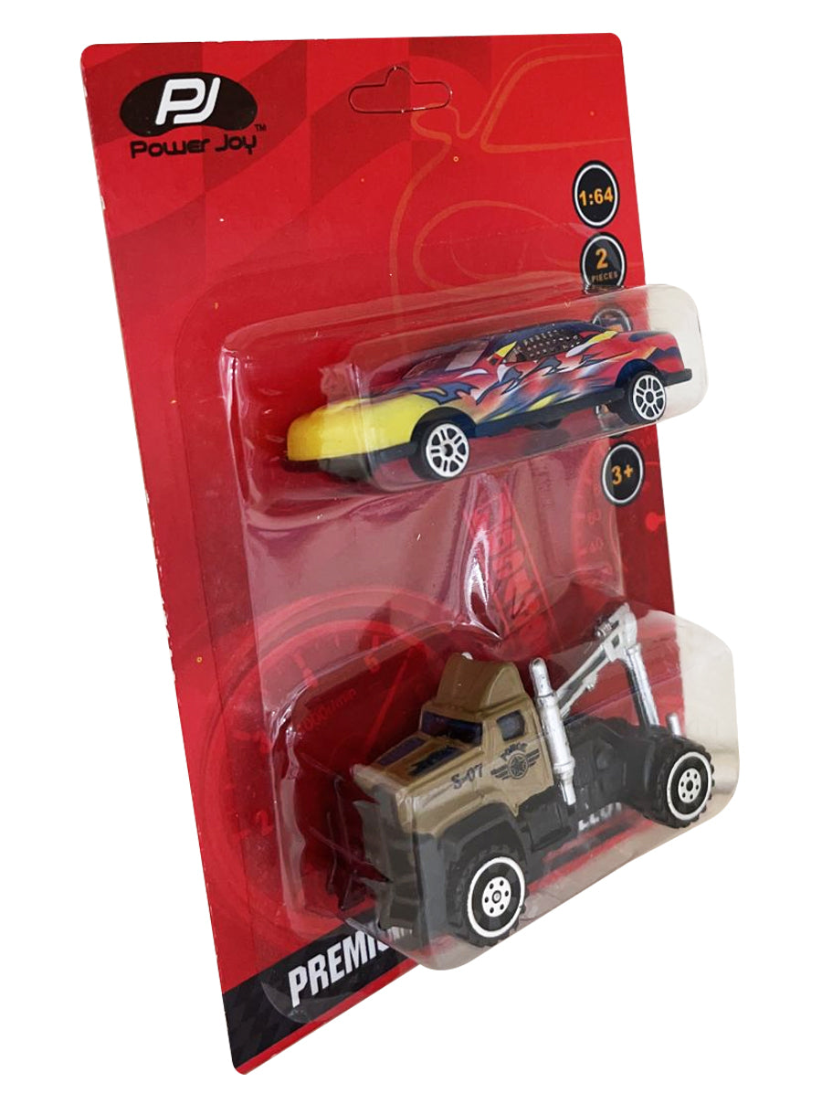 P.JOY V.VROOM DIECAST PREMIUM 2IN1 1/64 Default Title