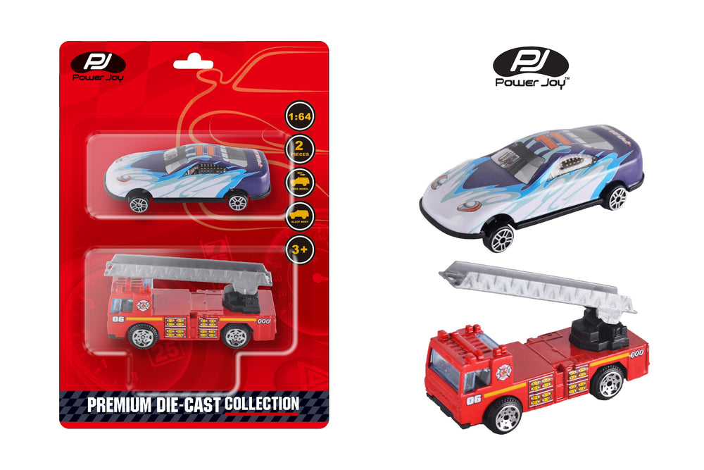 P.JOY V.VROOM DIECAST PREMIUM 2IN1 1/64 Default Title
