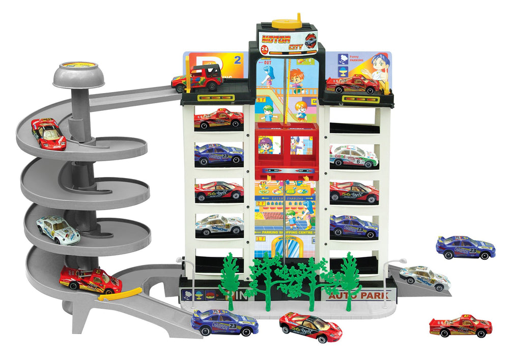 P.JOY V.VROOM MOTOR CITY GARAGE W 4 CARS Default Title