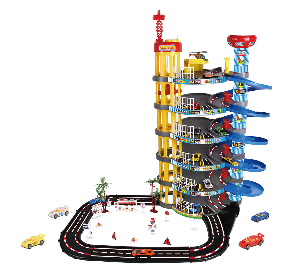 P.JOY V.VROOM GARAGE MEGAPK 6FLR W/8CARS Default Title