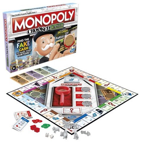 Hasbro Monopoly Crooked Cash-MONOPOLY