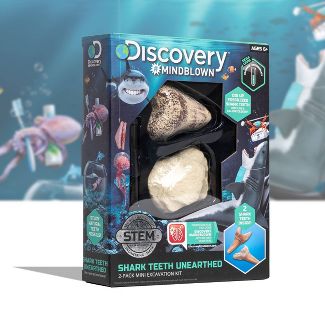 Discovery Toy Excavation Kit Mini Shark Tooth 2Pc-Discovery