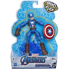 Hasbro Avengers Bend & Flex - Captain America-HASBRO