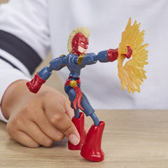 Hasbro Avengers Bend & Flex - Captain Marvel-MARVEL