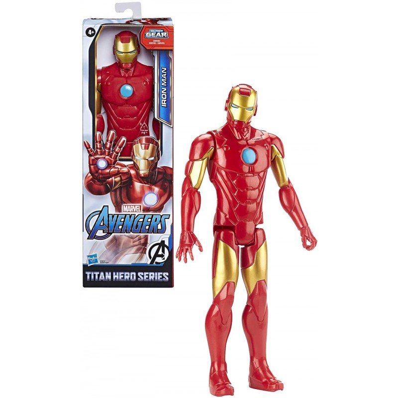 Hasbro Avengers Titan Hero Figure - Iron Man-HASBRO