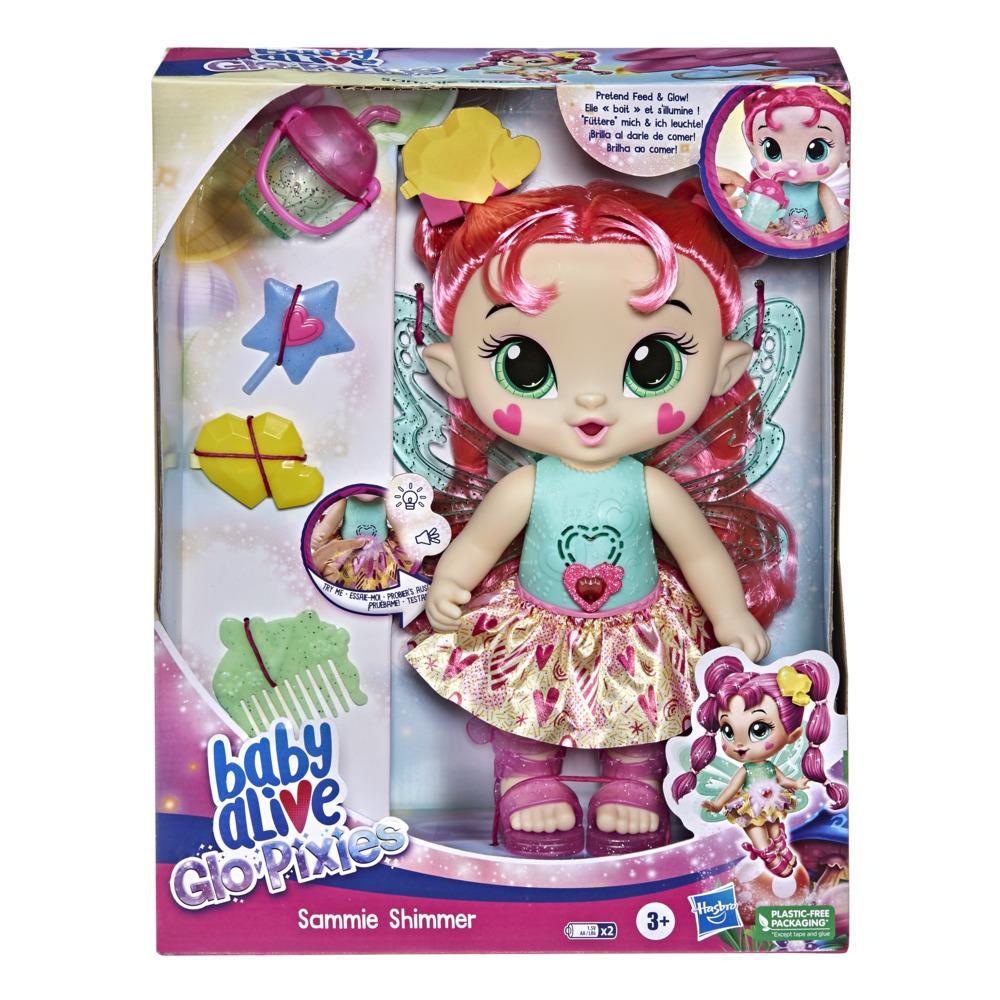 Hasbro Baby Alive Glo Pixies - Sammie Sparkle-BABY ALIVE