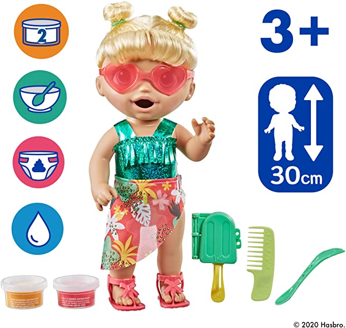 Hasbro Baby Alive Sunshine Snacks (Blonde)-BABY ALIVE