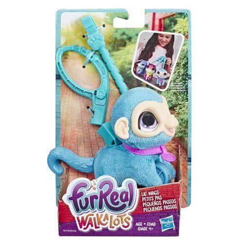 Hasbro Furreal Walkalots Lil Wags Ast - Monkey-FURREAL