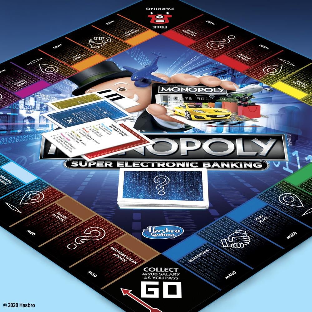 Hasbro Monopoly Super Electronic Banking-MONOPOLY