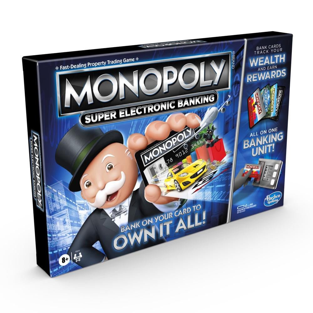 Hasbro Monopoly Super Electronic Banking-MONOPOLY