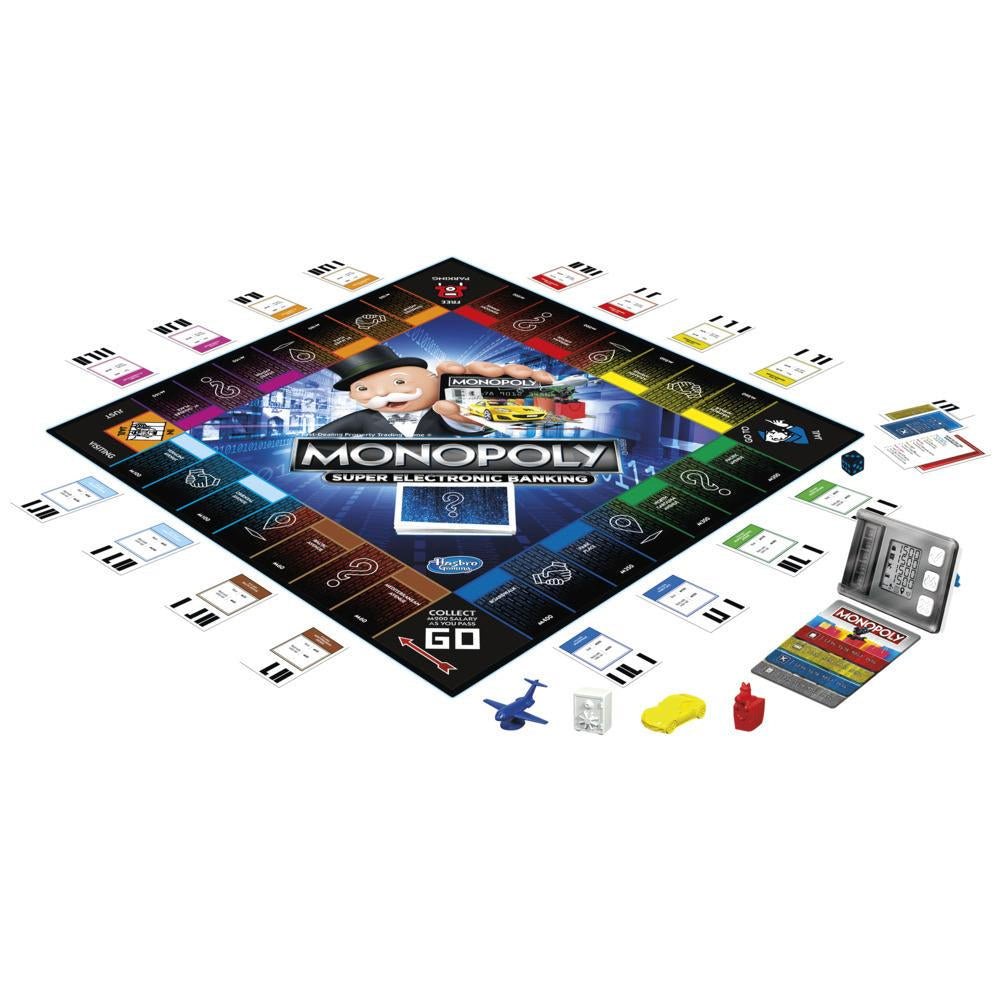 Hasbro Monopoly Super Electronic Banking-MONOPOLY