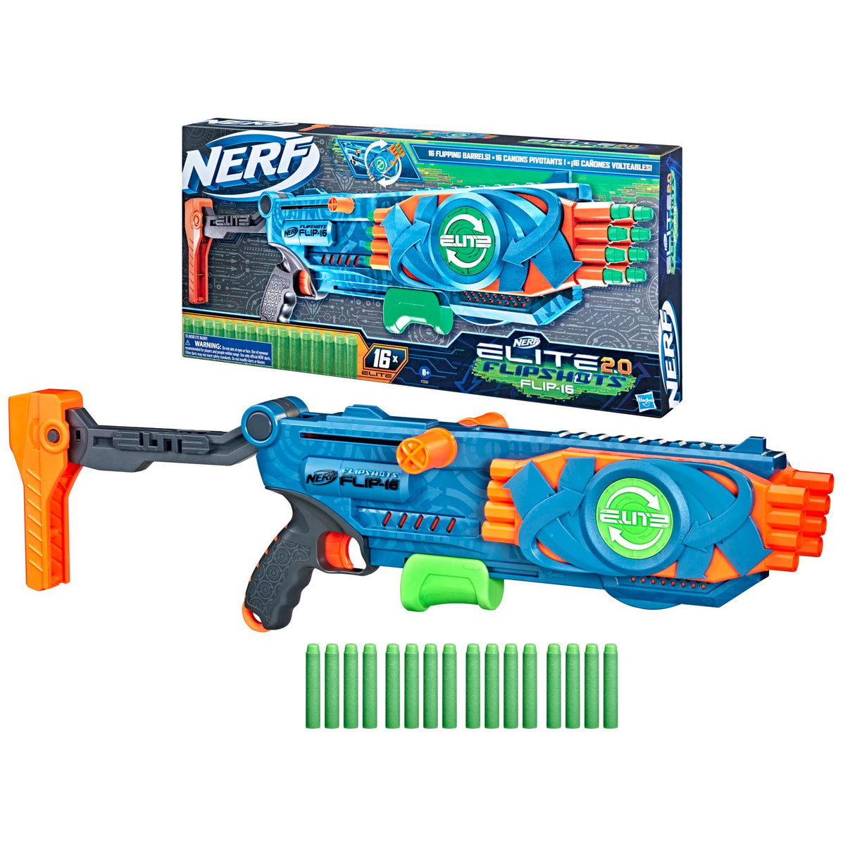 Hasbro Nerf Elite 2.0 Flip 16-NERF