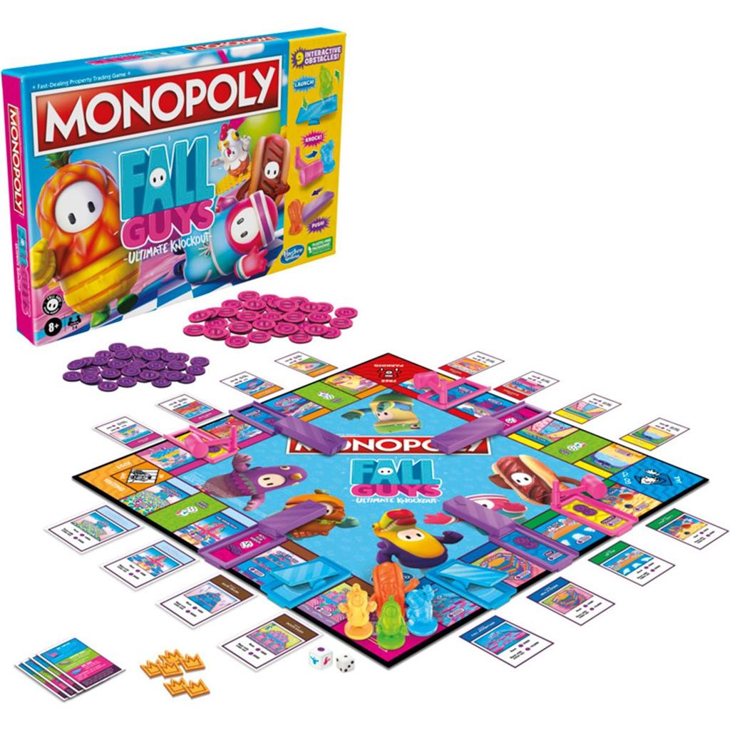 Hasbro Monopoly Fall Guys-MONOPOLY