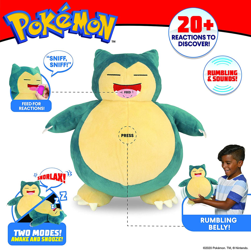 POKEMON FEATURE PLUSH SNOOZE ACT.SNORLAX Default Title