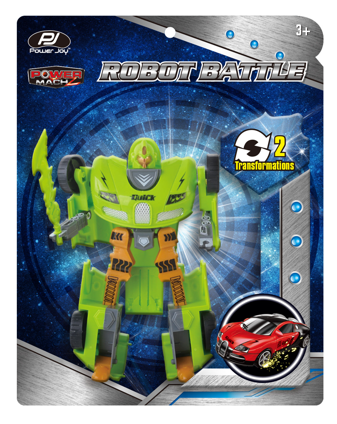 P.JOY POWER MACH ROBOT BATTLE 3ASST Default Title