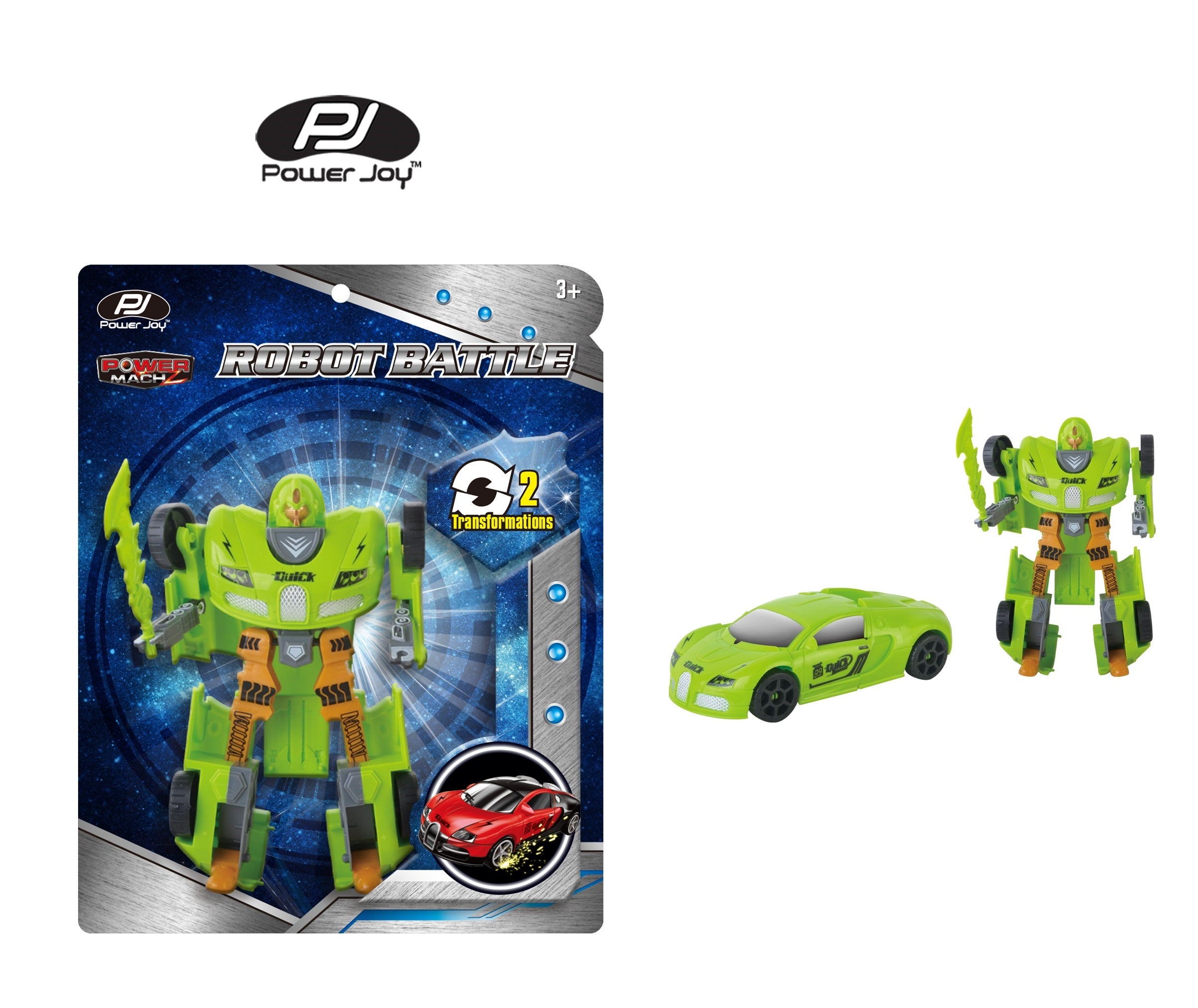 P.JOY POWER MACH ROBOT BATTLE 3ASST Default Title