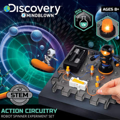 Discovery Toy - Circuitry Action Experiment Robot Spinner-DISCOVERY