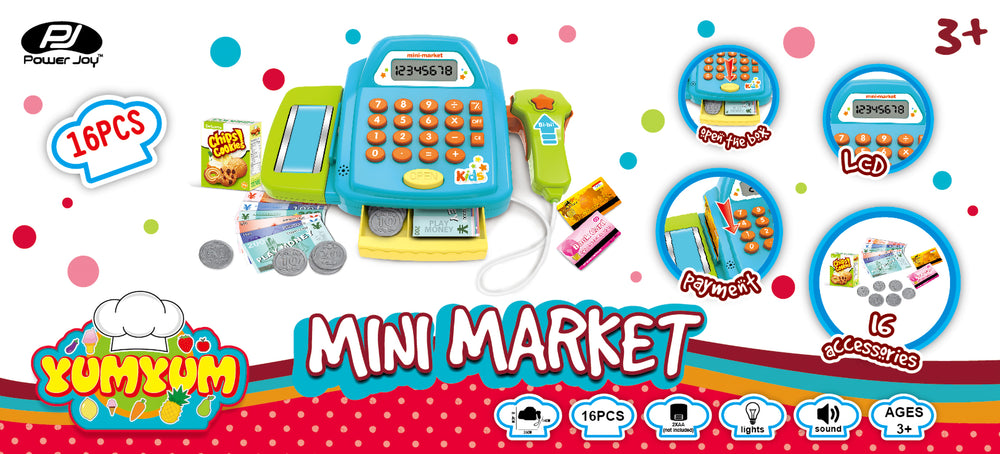 P.JOY YUMYUM CASH REGISTER MINI MKT B/O Default Title