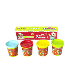 DOHTIME COCOMELON 4 COLORS DOUGH  3OZ Default Title