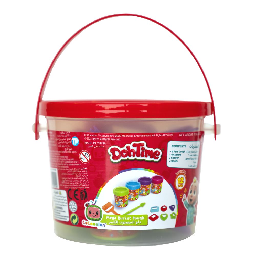 DOHTIME COCOMELON MEGA DOUGH BUCKET Default Title