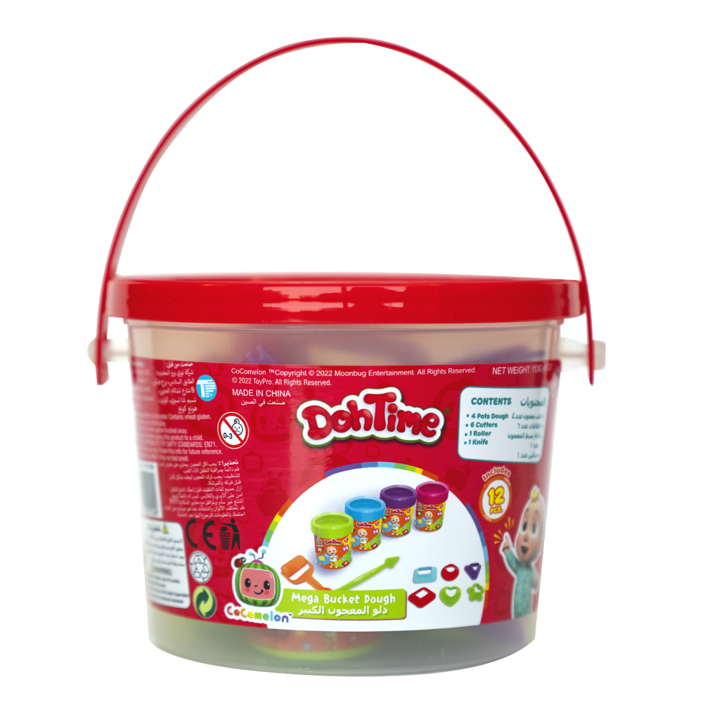 DOHTIME COCOMELON MEGA DOUGH BUCKET Default Title
