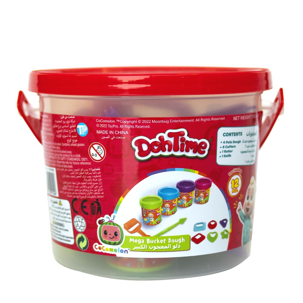DOHTIME COCOMELON MEGA DOUGH BUCKET Default Title