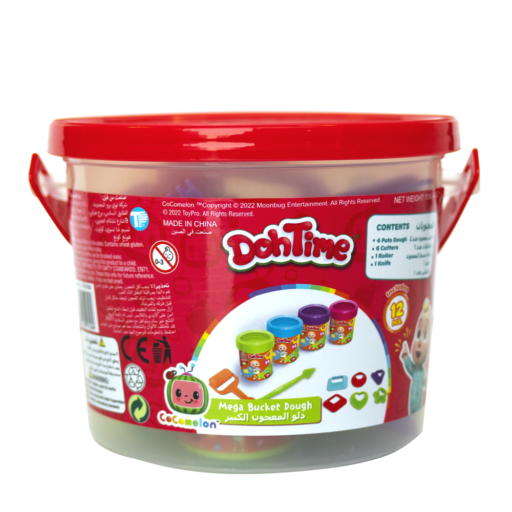 DOHTIME COCOMELON MEGA DOUGH BUCKET Default Title