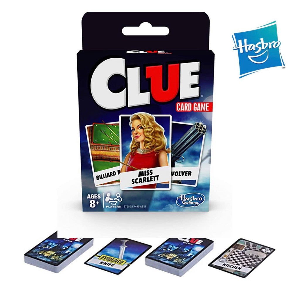 Hasbro Classic Clue Card Game-HASBRO