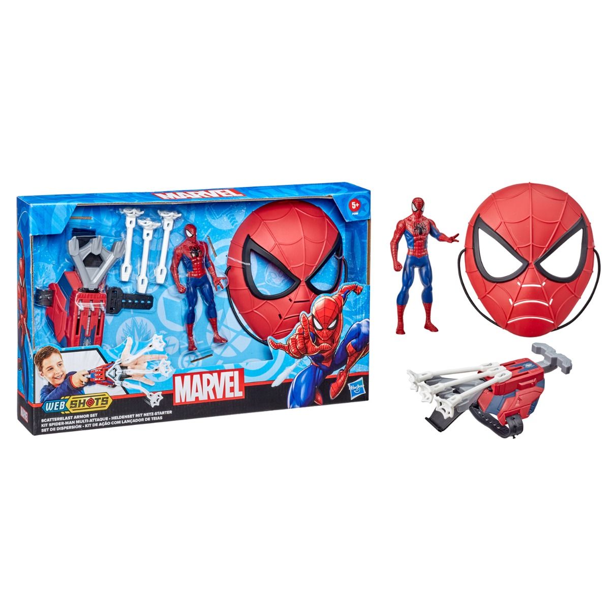 Hasbro Spiderman Mvl 6 In Basic Fig & Role Play-MARVEL