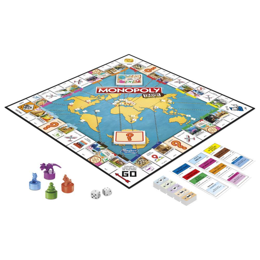 Hasbro Monopoly Travel World Tour-MONOPOLY